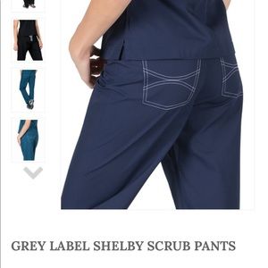 Blue Sky Scrub Pant